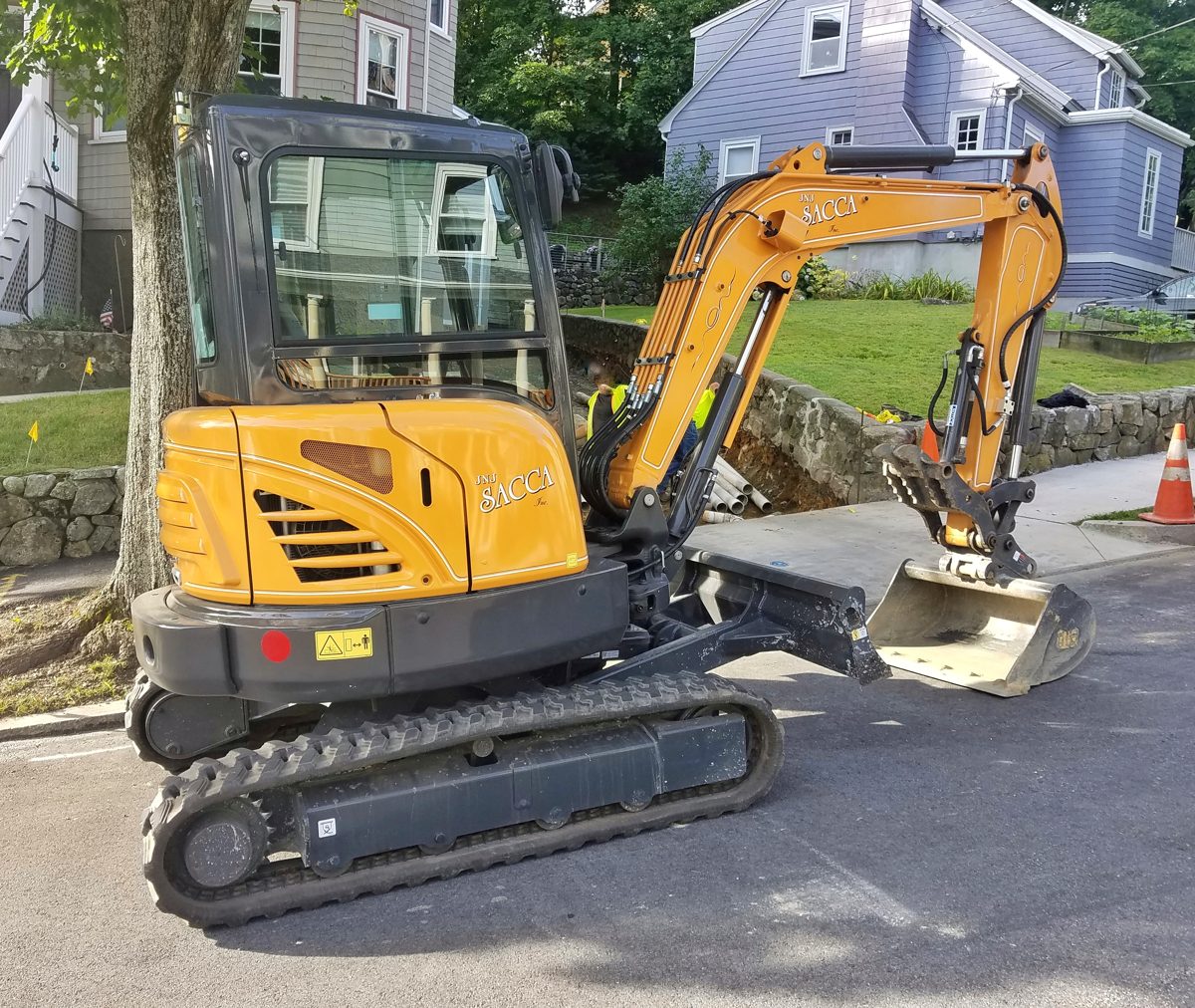 Renta de miniexcavadora 3.5 t